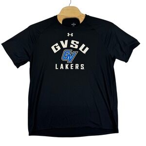 Under Armour GVSU Lakers Shirt Mens 2XL Training Athletic Black Grand‎ Valley